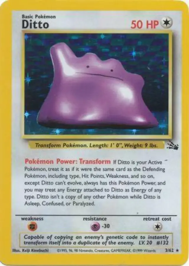 Ditto - Pokemon Fossil #3