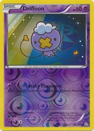 Drifloon [Reverse Holo] - Pokemon Dragons Exalted #49