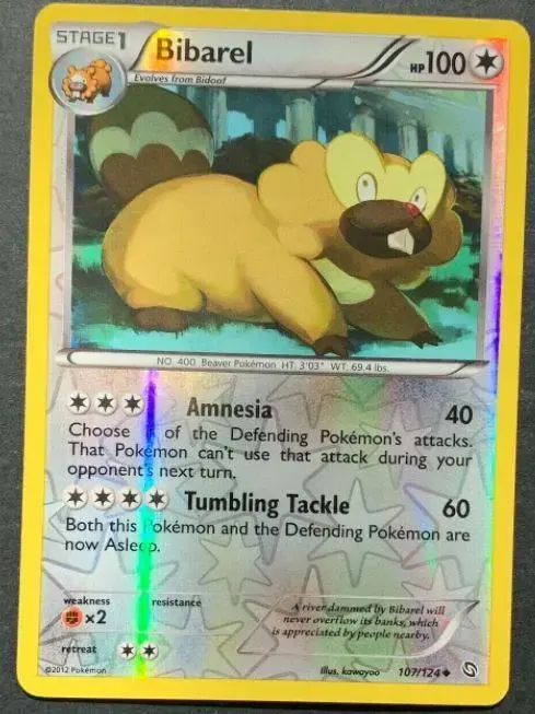 Bibarel [Reverse Holo]
