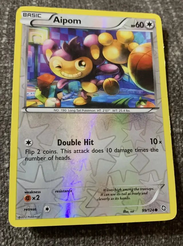 Aipom [Reverse Holo] - Pokemon Dragons Exalted #99