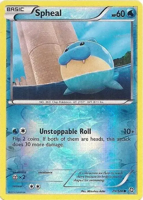 Spheal [Reverse Holo] - Pokemon Dragons Exalted #29