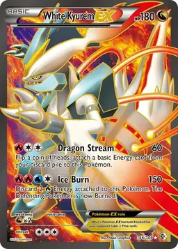 White Kyurem EX #146 - Pokemon Boundaries Crossed