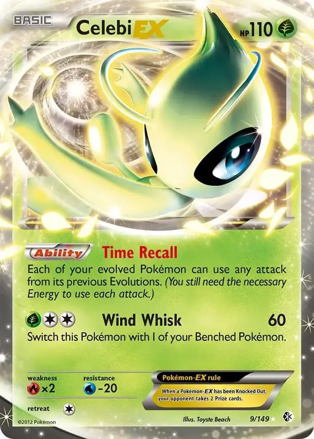 Celebi EX - Pokemon Boundaries Crossed #9