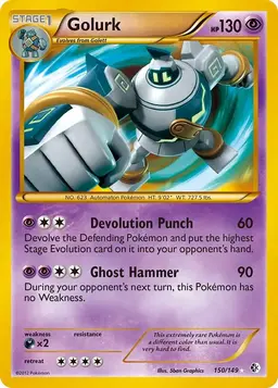 Golurk #150 - Pokemon Boundaries Crossed