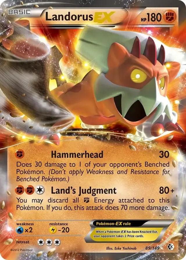 Landorus EX - Pokemon Boundaries Crossed #89