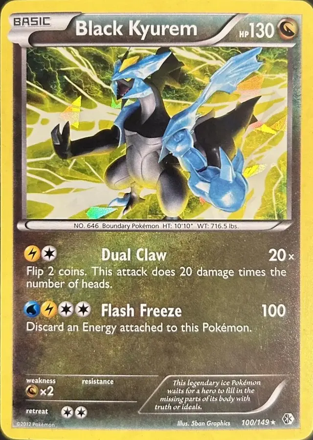 Black Kyurem [Cracked Ice] - Pokemon Boundaries Crossed #100