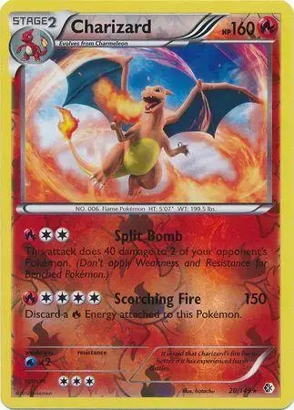 Charizard [Reverse Holo] - Pokemon Boundaries Crossed #20