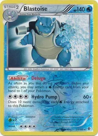 Blastoise [Reverse Holo] - Pokemon Boundaries Crossed #31