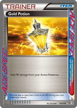 Gold Potion 140 - Pokemon Boundaries Crossed