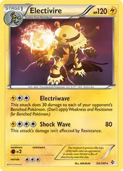 Electivire #54 - Pokemon Boundaries Crossed