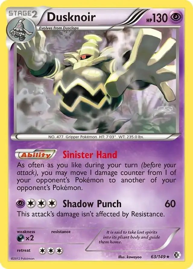 Dusknoir #63 - Pokemon Boundaries Crossed
