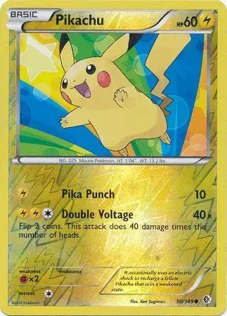 Pikachu [Reverse Holo] - Pokemon Boundaries Crossed #50