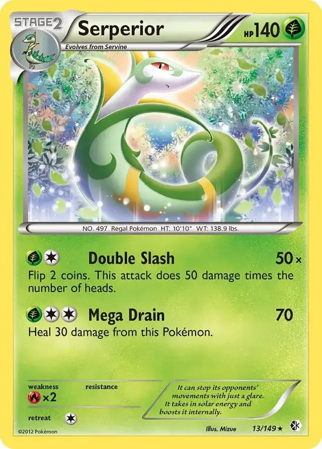 Serperior - Pokemon Boundaries Crossed #13