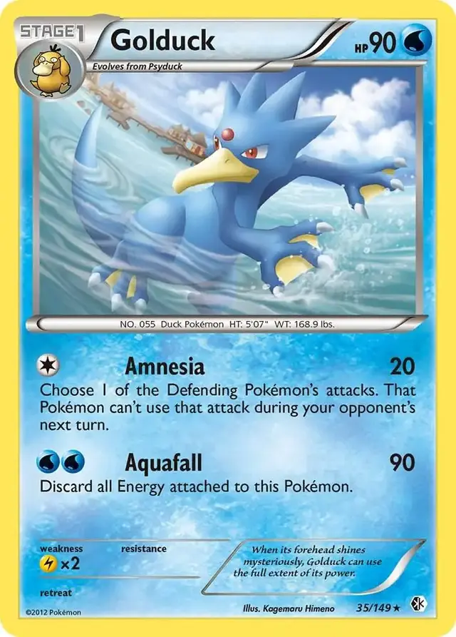 Golduck - Pokemon Boundaries Crossed #35