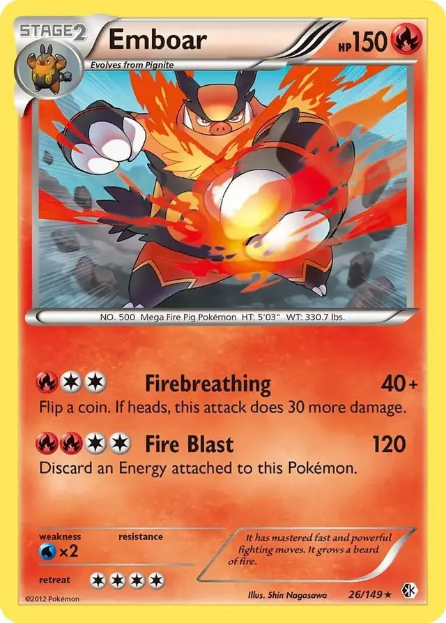 Emboar #26 - Pokemon Boundaries Crossed