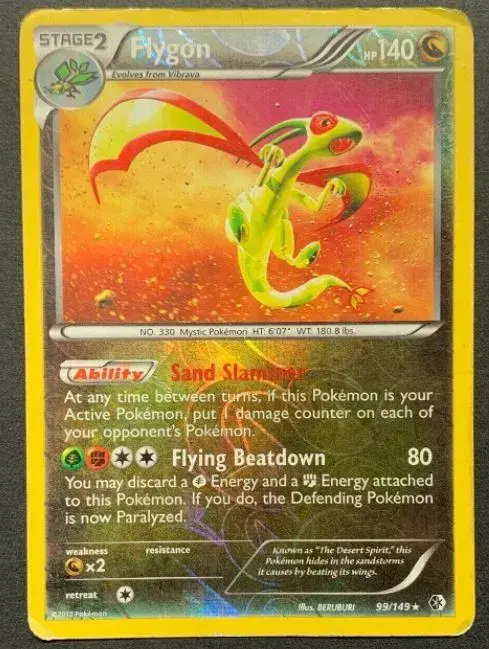 Flygon [Reverse Holo] - Pokemon Boundaries Crossed #99