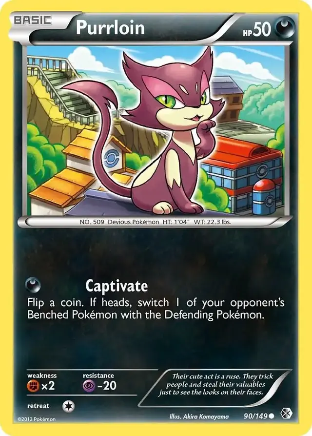 Purrloin - Pokemon Boundaries Crossed #90