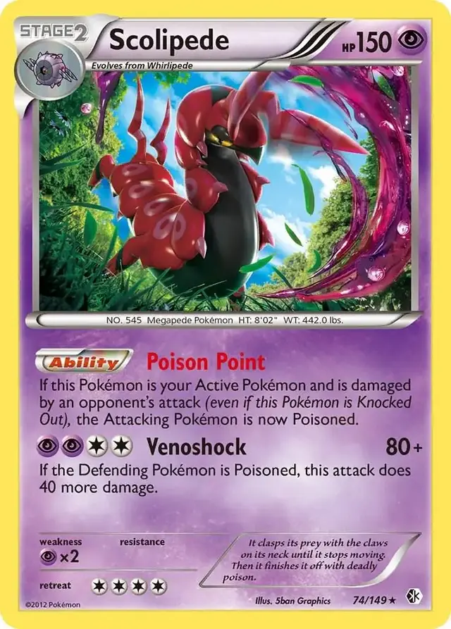 Scolipede - Pokemon Boundaries Crossed #74