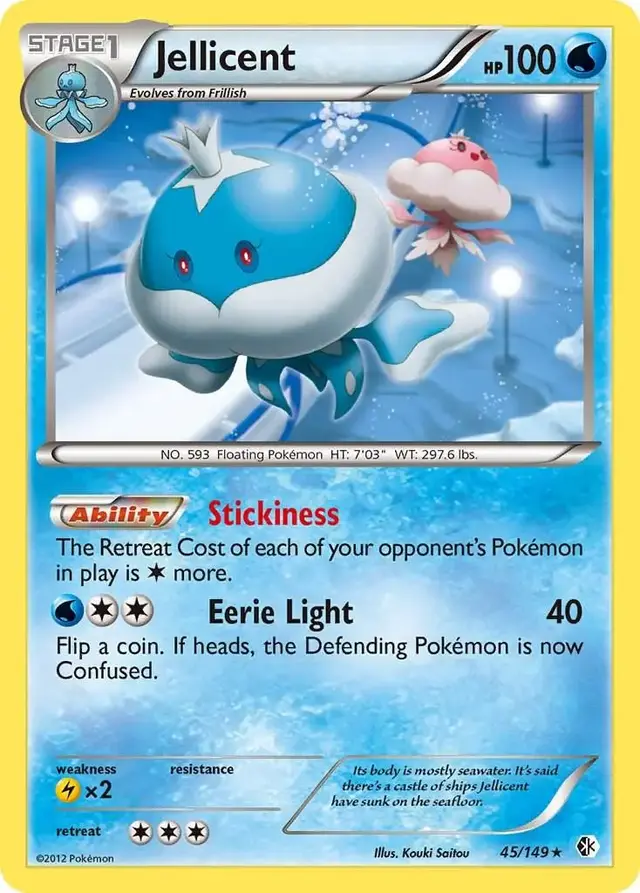 Jellicent #45 - Pokemon Boundaries Crossed