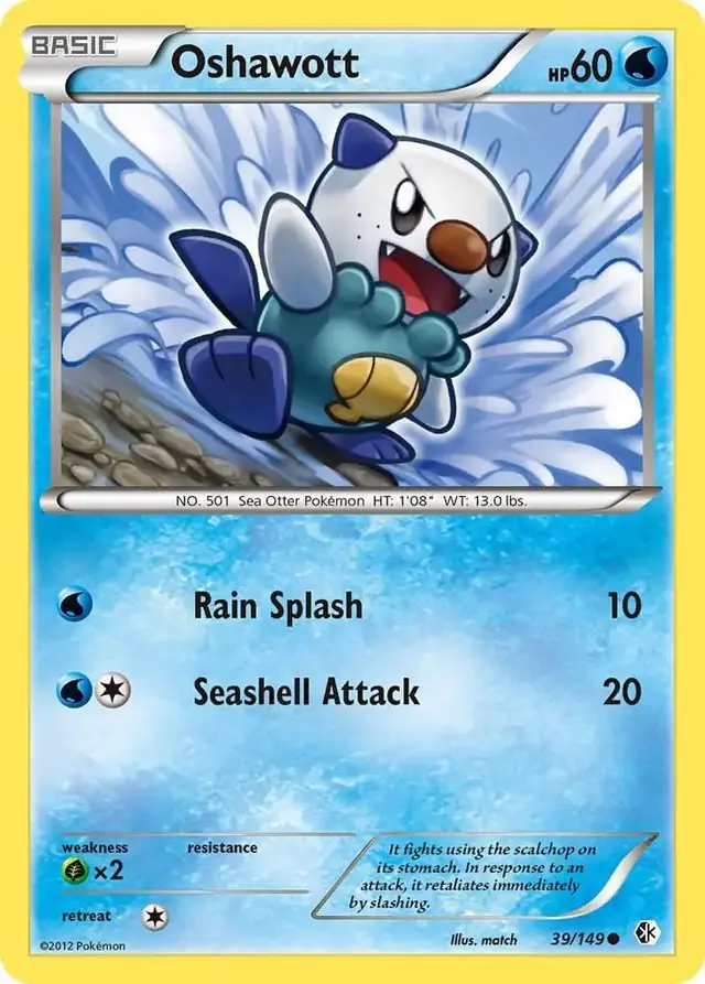 Oshawott - Pokemon Boundaries Crossed #39