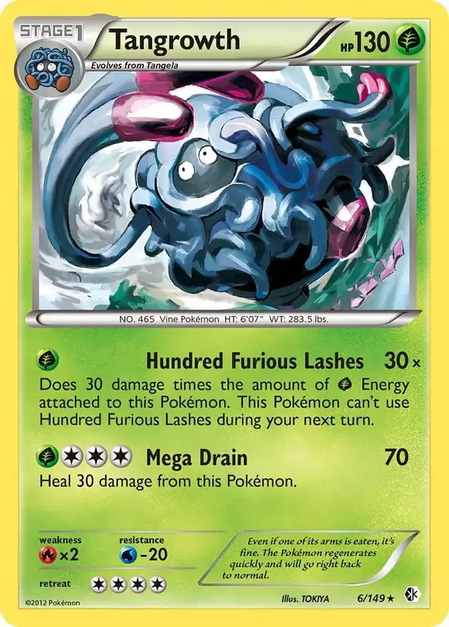 Tangrowth #6 - Pokemon Boundaries Crossed