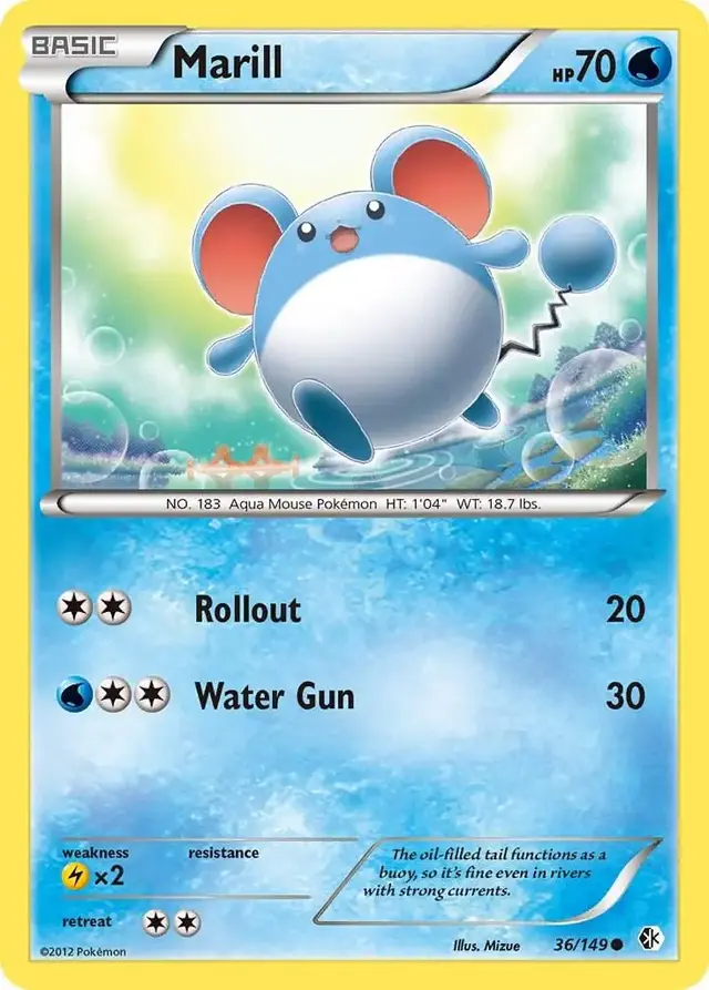 Marill - Pokemon Boundaries Crossed #36