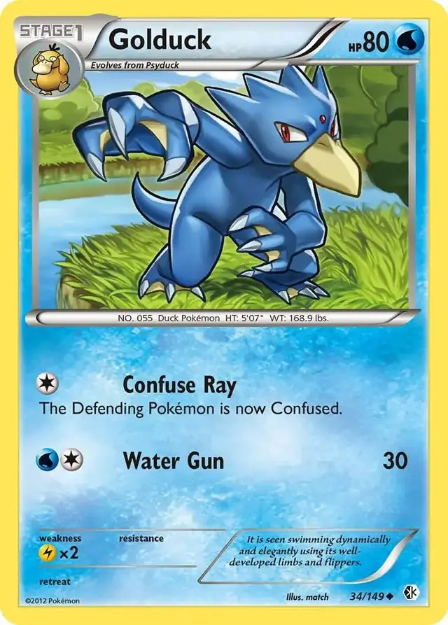 Golduck - Pokemon Boundaries Crossed #34