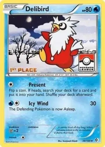 Delibird [1st Place League] - Pokemon Boundaries Crossed #38