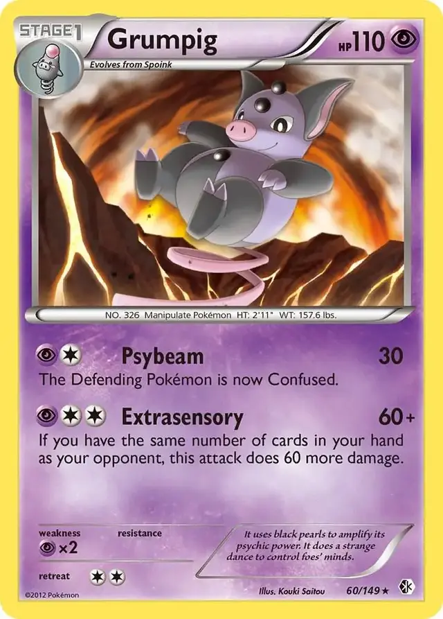 Grumpig - Pokemon Boundaries Crossed #60