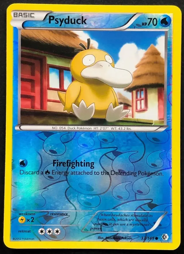 Psyduck [Reverse Holo] - Pokemon Boundaries Crossed #33