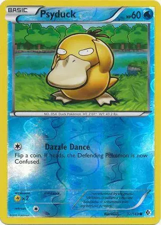 Psyduck [Reverse Holo] - Pokemon Boundaries Crossed #32