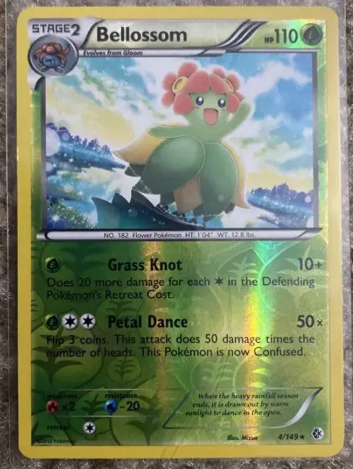 Bellossom [Reverse Holo] - Pokemon Boundaries Crossed #4