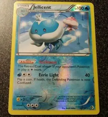Jellicent [Reverse Holo] - Pokemon Boundaries Crossed #45