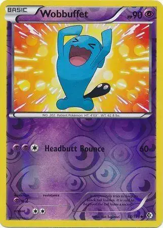 Wobbuffet [Reverse Holo] - Pokemon Boundaries Crossed #58