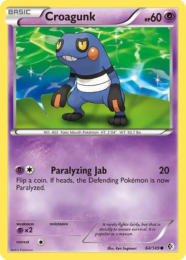 Croagunk - Pokemon Boundaries Crossed #64