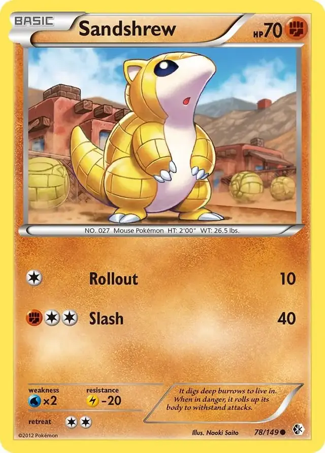 Sandshrew - Pokemon Boundaries Crossed #78