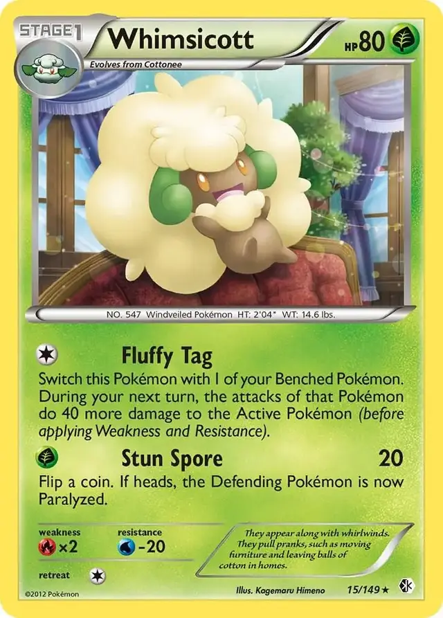 Whimsicott - Pokemon Boundaries Crossed #15