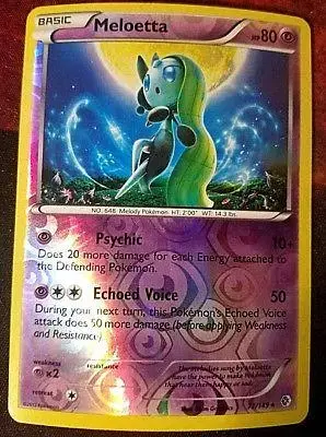 Meloetta [Reverse Holo] - Pokemon Boundaries Crossed #77