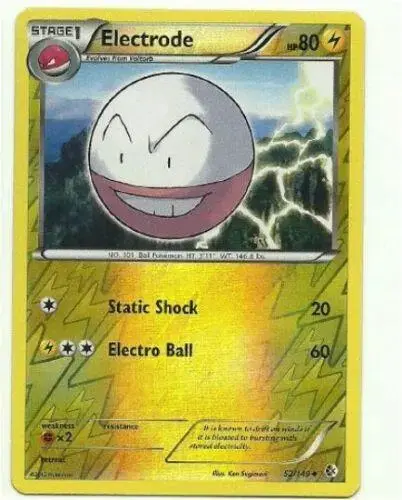 Electrode [Reverse Holo] - Pokemon Boundaries Crossed #52