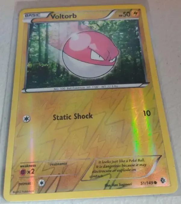 Voltorb [Reverse Holo] - Pokemon Boundaries Crossed #51
