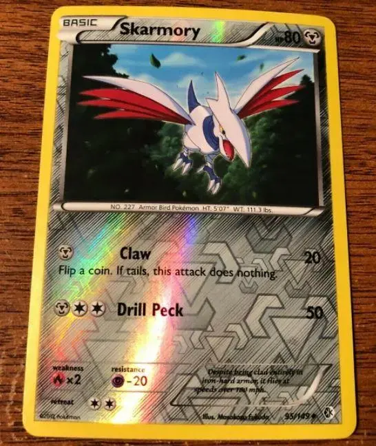 Skarmory [Reverse Holo] - Pokemon Boundaries Crossed #95