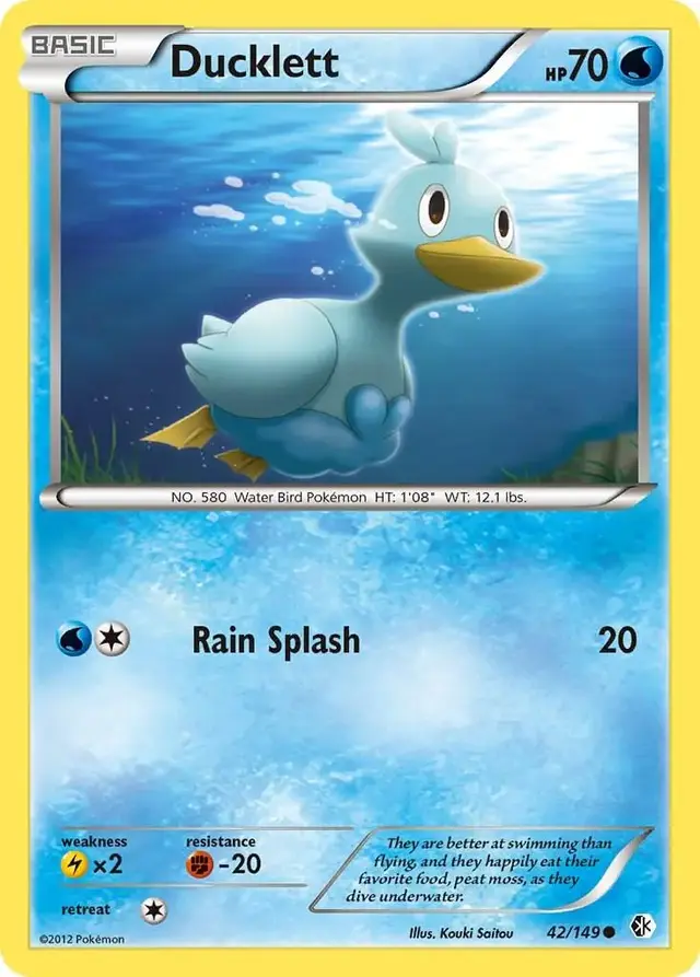 Ducklett - Pokemon Boundaries Crossed #42