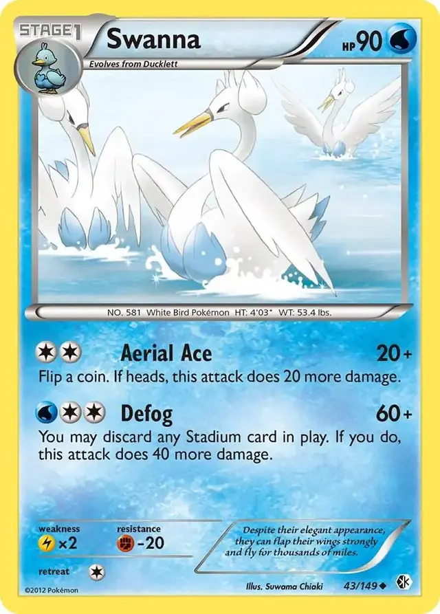 Swanna - Pokemon Boundaries Crossed #43