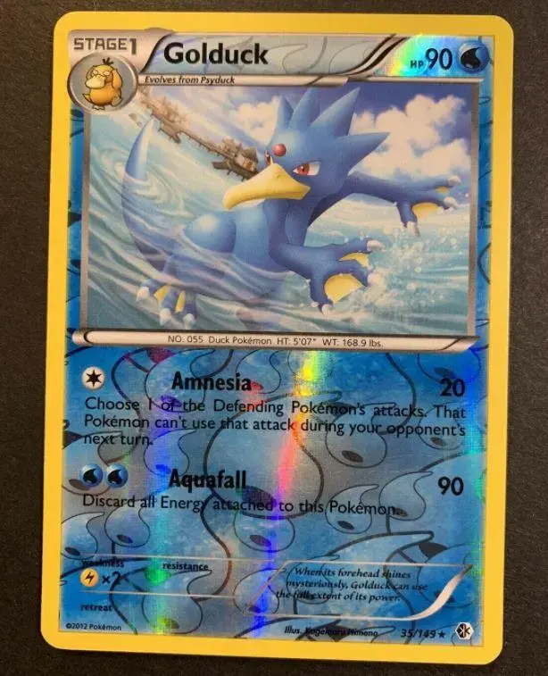 Golduck [Reverse Holo] - Pokemon Boundaries Crossed #35
