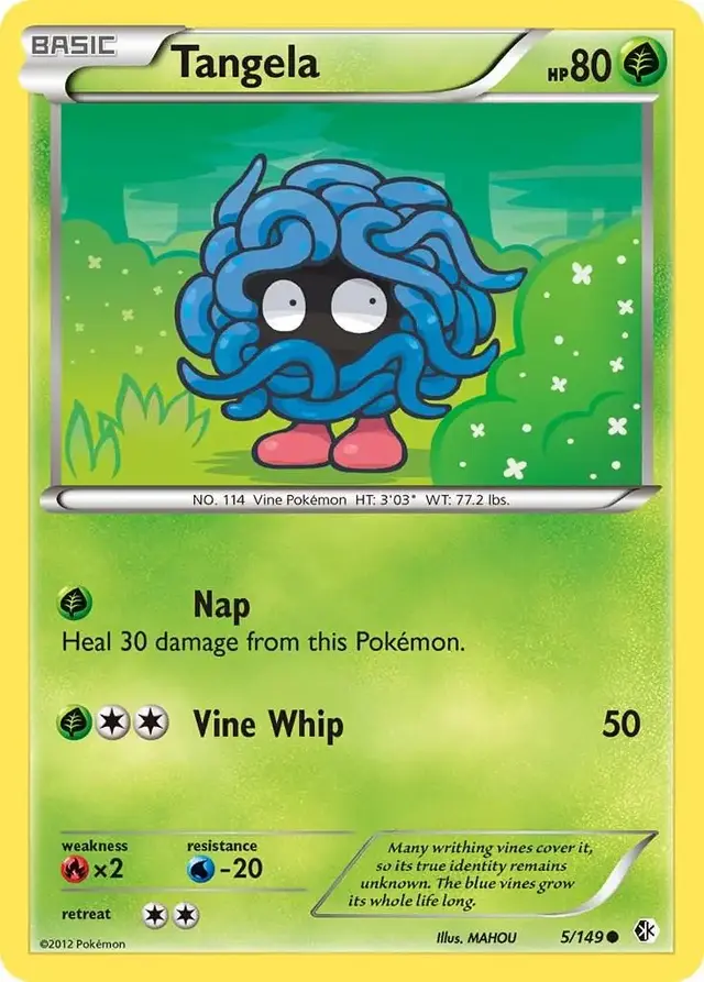 Tangela - Pokemon Boundaries Crossed #5