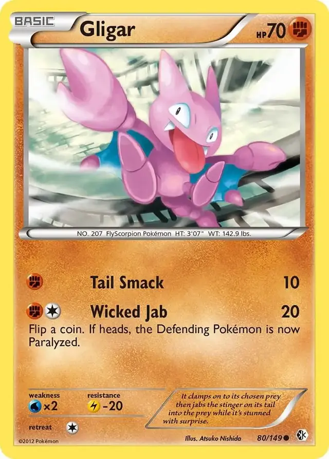 Gligar - Pokemon Boundaries Crossed #80