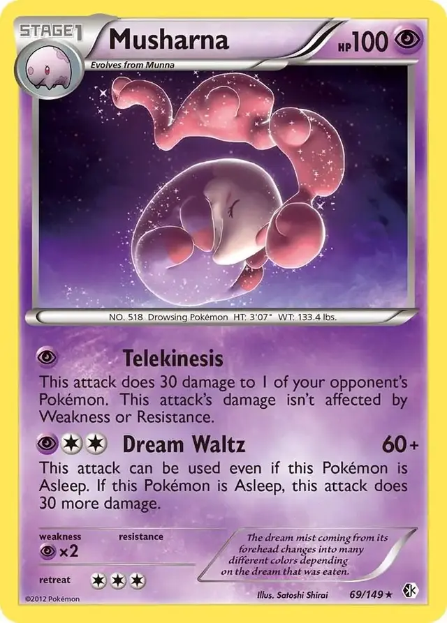 Musharna - Pokemon Boundaries Crossed #69