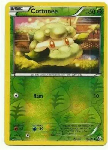 Cottonee [Reverse Holo] - Pokemon Boundaries Crossed #14