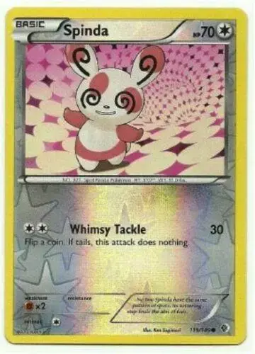 Spinda [Reverse Holo]