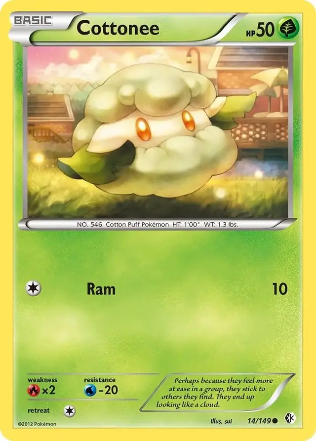 Cottonee - Pokemon Boundaries Crossed #14